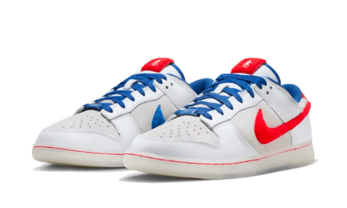 Sneakers éditions limitées et authentiques Nike Dunk Low Retro PRM Year of the Rabbit White Crimson - FD4203-161 - Kickzmi