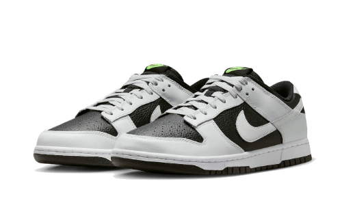 Sneakers éditions limitées et authentiques Nike Dunk Low Reverse Panda Volt - FD9756-001 - Kickzmi