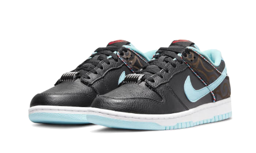 Sneakers éditions limitées et authentiques Nike Dunk Low SE Barber Shop Black - DH7614-001 / DN3351-001 - Kickzmi