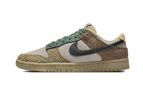 Sneakers éditions limitées et authentiques Nike Dunk Low Safari - DX2654-200 - Kickzmi