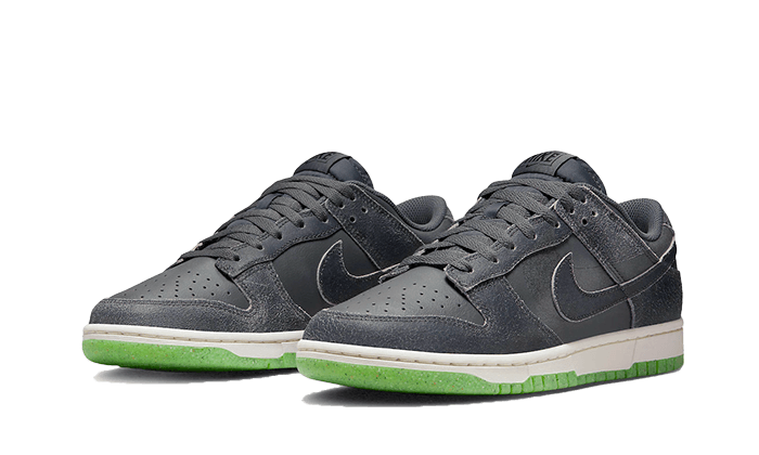 Sneakers éditions limitées et authentiques Nike Dunk Low Swoosh Shadow Iron Grey - DQ7681-001 - Kickzmi