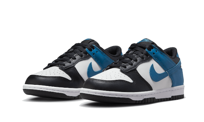 Dunk Low White Blue Black Kickzmi