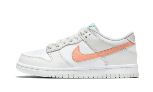 Dunk Low White Bone Peach Aqua Kickzmi