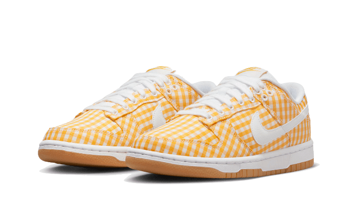 Dunk Low Yellow Gingham Kickzmi