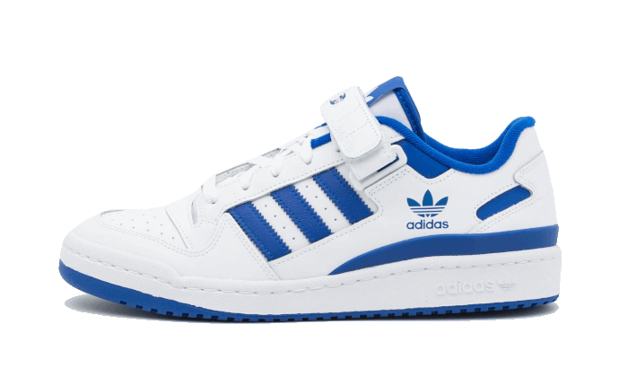 Adidas Forum Low White Royal Blue - FY7756 - Kickzmi