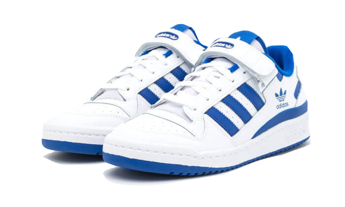 Adidas Forum Low White Royal Blue - FY7756 - Kickzmi