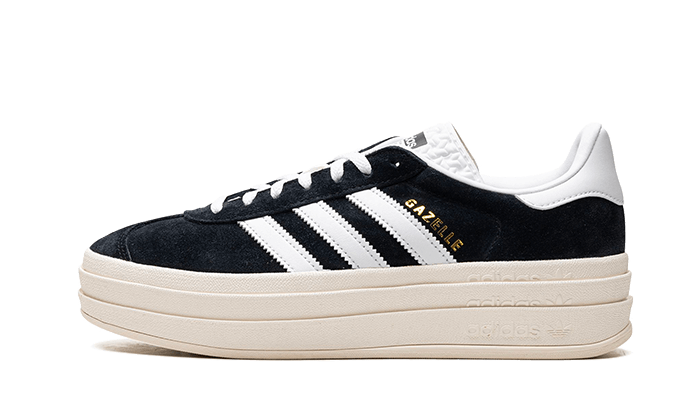 Adidas Gazelle Bold Core Black White - HQ6912 - Kickzmi