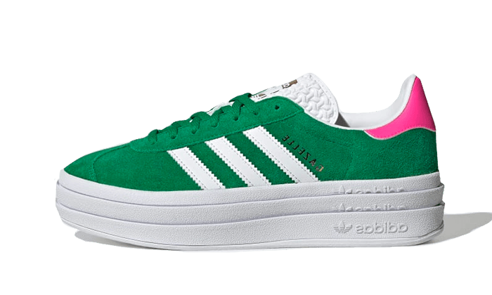 Adidas Gazelle Bold Green Lucid Pink - IG3136 - Kickzmi