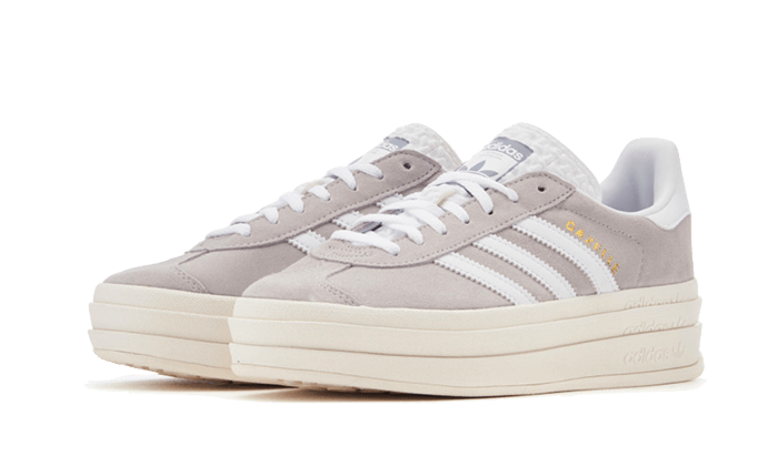 Adidas Gazelle Bold Grey White - HQ6893 - Kickzmi