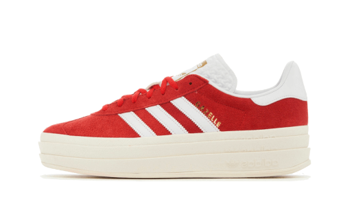 Sneakers éditions limitées et authentiques Adidas Gazelle Bold Red Cloud White - ID6990 - Kickzmi