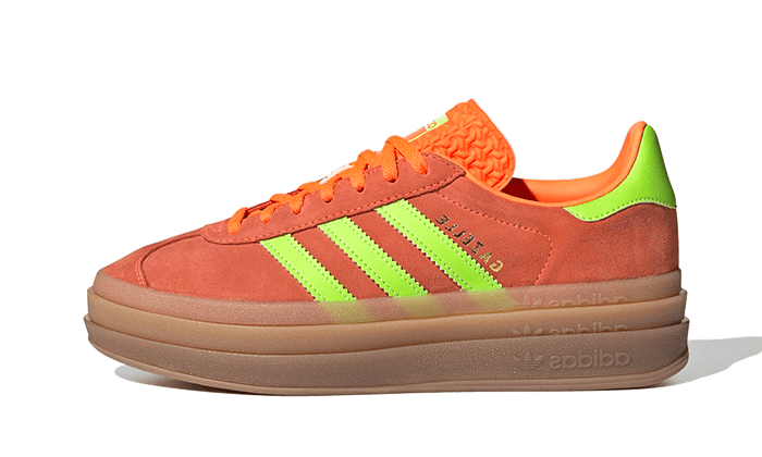 Adidas Gazelle Bold Solar Orange Solar Green - H06126 - Kickzmi