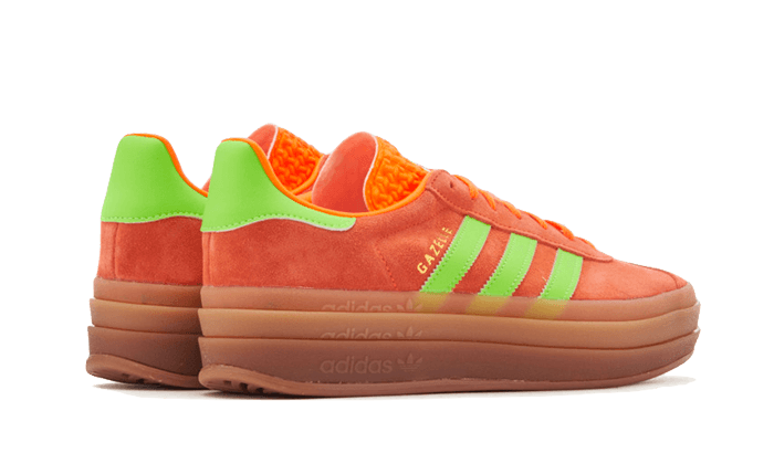 Adidas Gazelle Bold Solar Orange Solar Green - H06126 - Kickzmi