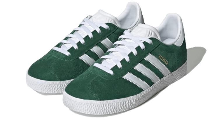 Adidas Gazelle Junior Dark Green White - HP2881 - Kickzmi