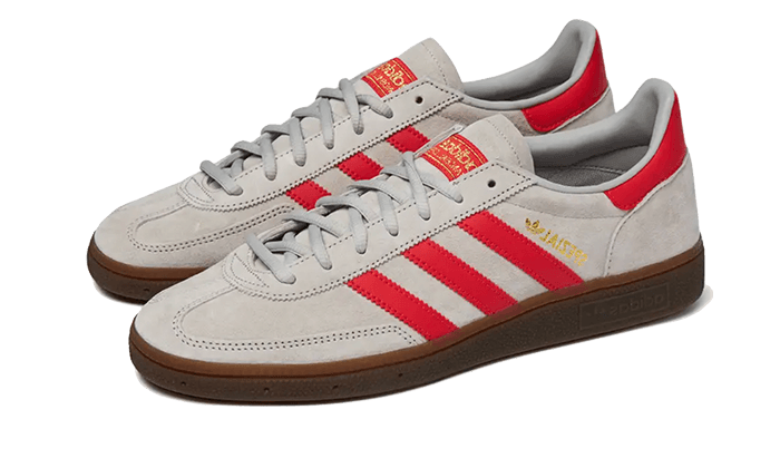 Adidas Handball Spezial Grey Two Hi-Res Red - EF5747 - Kickzmi