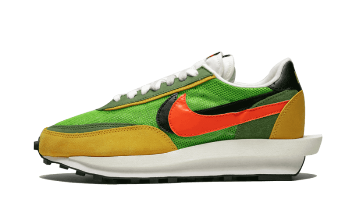 Sneakers éditions limitées et authentiques Nike LD Waffle Sacai Green Multi - BV0073-300 - Kickzmi