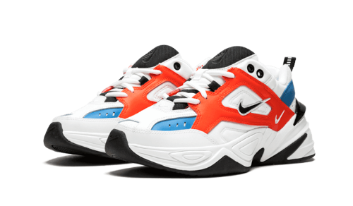 Sneakers éditions limitées et authentiques Nike M2K Tekno White Black Orange - AO3108-101 - Kickzmi