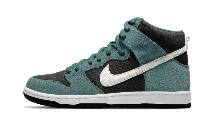 Nike SB Dunk High Green Suede Kickzmi