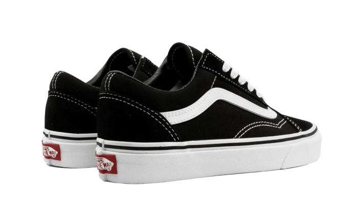 Old Skool Black White Kickzmi