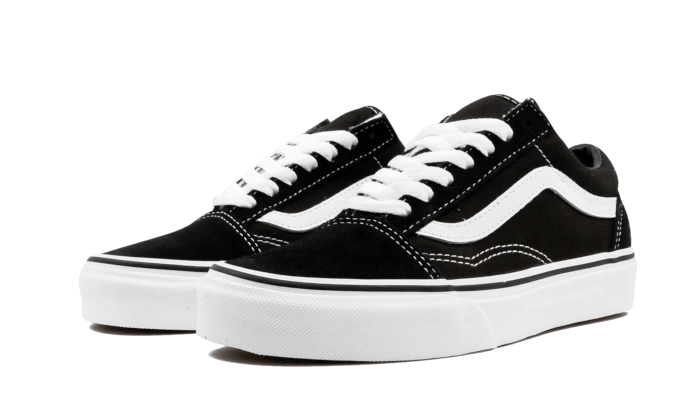 Old Skool Black White Kickzmi