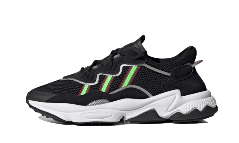 Adidas Ozweego Core Black Solar Green - EE7002 / EF0518 - Kickzmi