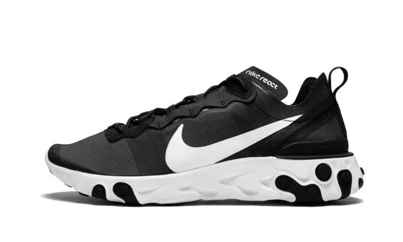 React Element 55 Black White Kickzmi