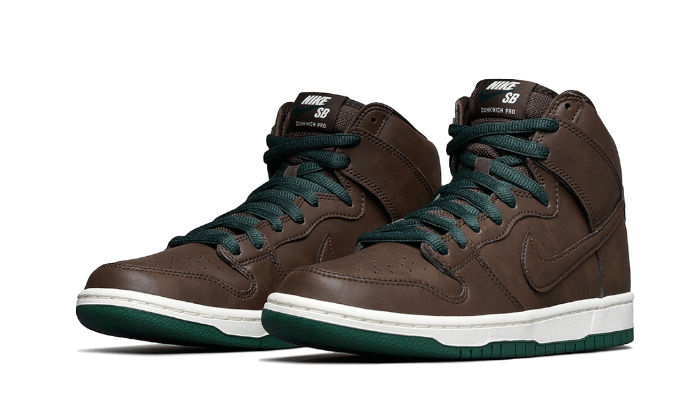 Sneakers éditions limitées et authentiques Nike SB Dunk High Baroque Brown (2021) - CV1624-200 - Kickzmi