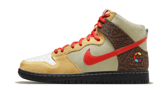 SB Dunk High Color Skates Kebab and Destroy Kickzmi