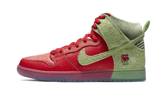 Sneakers éditions limitées et authentiques Nike SB Dunk High Pro QS Strawberry Cough - CW7093-600 - Kickzmi