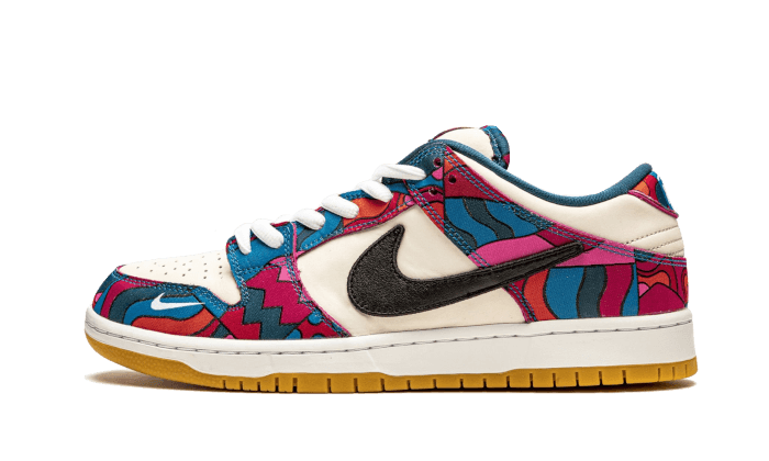 Sneakers éditions limitées et authentiques Nike SB Dunk Low Parra (2021) - DH7695-600 - Kickzmi