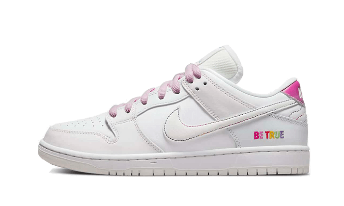 Sneakers éditions limitées et authentiques Nike SB Dunk Low Pro Be True - DR4876-100 -  Kickzmi