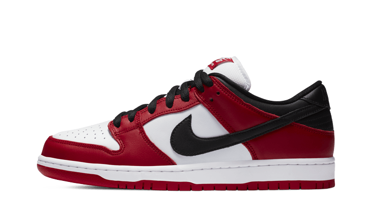 Sneakers éditions limitées et authentiques Nike SB Dunk Low Pro Chicago - BQ6817-600 - Kickzmi