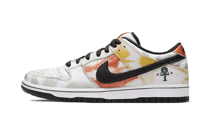 Sneakers éditions limitées et authentiques Nike  SB Dunk Low Raygun Tie Dye Away - BQ6832-101 - Kickzmi