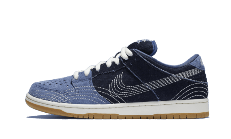 Sneakers éditions limitées et authentiques Nike SB Dunk Low Sashiko - CV0316-400 - Kickzmi