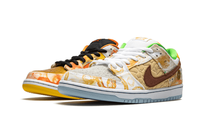 Sneakers éditions limitées et authentiques Nike SB Dunk Low Street Hawker (2021) - CV1628-800 - Kickzmi