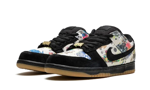 Sneakers éditions limitées et authentiques Nike SB Dunk Low Supreme Rammellzee - FD8778-001 - Kickzmi