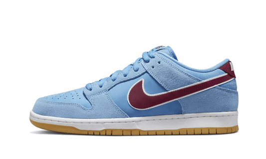 Sneakers éditions limitées et authentiques Nike SB Dunk Low Valour Blue Team Maroon - DQ4040-400 - Kickzmi