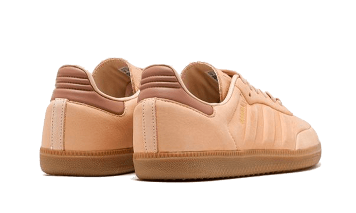 Sneakers éditions limitées et authentiques Adidas Samba Beige Gum - IG1243 - Kickzmi