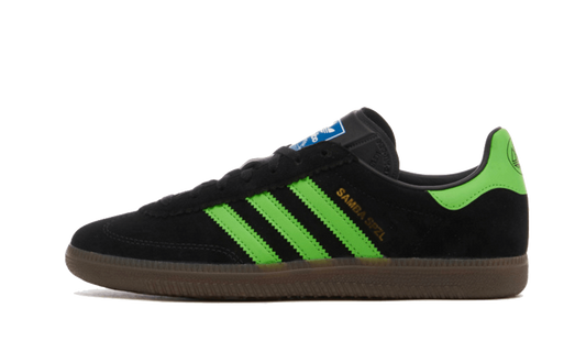 Adidas Samba Deco SPZL Core Black Lucid Lime - IF5738 - Kickzmi