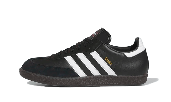 Adidas Samba Leather Black White - 19000 - Kickzmi