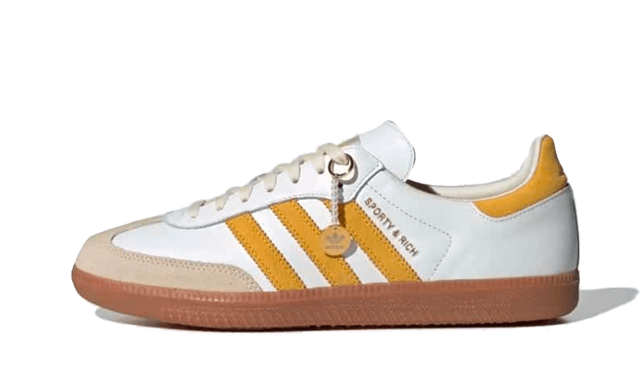 Adidas Samba OG Sporty & Rich White Bold Gold - IF5661 - Kickzmi