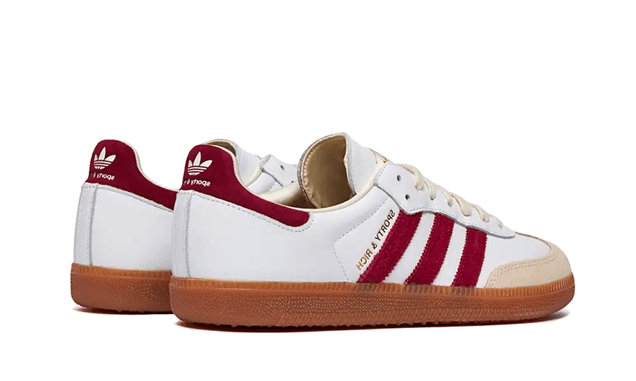 Adidas Samba OG Sporty & Rich White Core Burgundy - IF5660 - Kickzmi