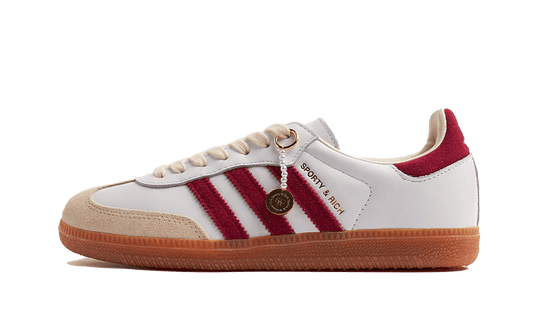 Adidas Samba OG Sporty & Rich White Core Burgundy - IF5660 - Kickzmi