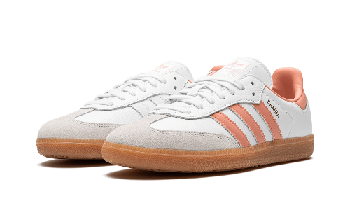 Sneakers éditions limitées et authentiques Adidas Samba OG White Wonder Clay Gum - IG5932 - Kickzmi