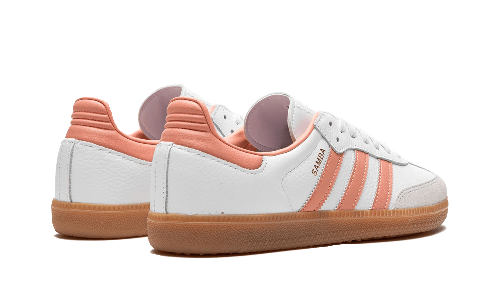 Sneakers éditions limitées et authentiques Adidas Samba OG White Wonder Clay Gum - IG5932 - Kickzmi