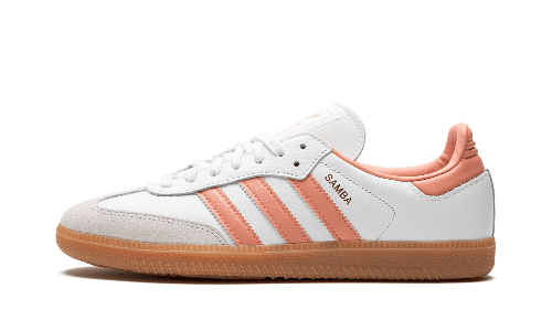 Sneakers éditions limitées et authentiques Adidas Samba OG White Wonder Clay Gum - IG5932 - Kickzmi