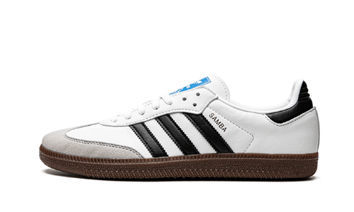 Sneakers éditions limitées et authentiques Adidas Samba Vegan White Gum - H01877 - Kickzmi