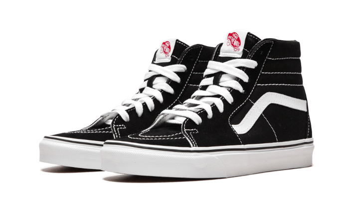 Sneakers éditions limitées et authentiques Vans Sk8-Hi Black White - VN000D5IB8C - Kickzmi