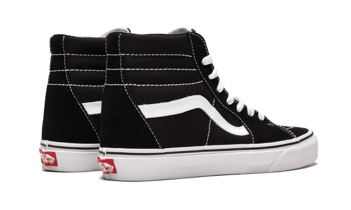 Sneakers éditions limitées et authentiques Vans Sk8-Hi Black White - VN000D5IB8C - Kickzmi