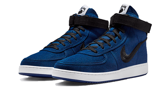 Sneakers éditions limitées et authentiques Nike Vandal High Stussy Deep Royal Blue - DX5425-400 - Kickzmi