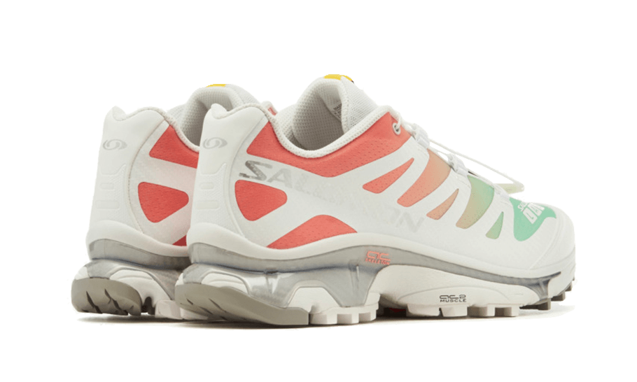 Sneakers éditions limitées et authentiques Salomon XT-4 OG White Green Ash Coral - L47299900 - Kickzmi